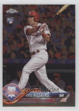 2018 Topps Chrome - [Base] #70.1 - Rhys Hoskins (Batting)