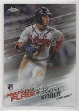 2018 Topps Chrome - Freshman Flash #FF-8 - Ozzie Albies