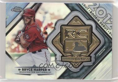 2018 Topps Chrome - Rookie Debut Medallions #RDM-BH - Bryce Harper