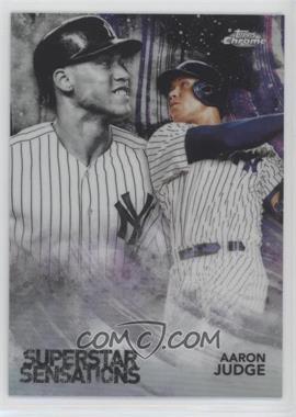 2018 Topps Chrome - Superstar Sensations #SS-1 - Aaron Judge