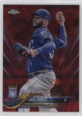 2018 Topps Chrome Sapphire Edition - Topps Online Exclusive [Base] - Red #428 - Jakob Junis /10