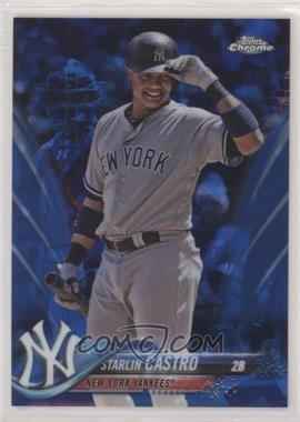 2018 Topps Chrome Sapphire Edition - Topps Online Exclusive [Base] #109 - Starlin Castro