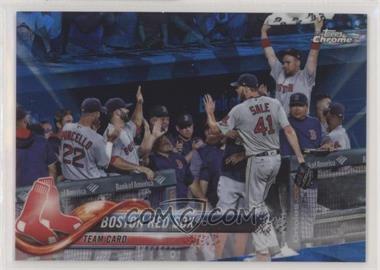 2018 Topps Chrome Sapphire Edition - Topps Online Exclusive [Base] #48 - Boston Red Sox Team