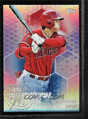 2018 Topps Chrome Update - Target Exclusive An International Affair #IA-SO - Shohei Ohtani