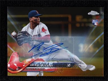 2018 Topps Chrome Update - Target Exclusive [Base] - Gold Refractor Autographs #HMT23 - Rafael Devers /50