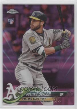 2018 Topps Chrome Update - Target Exclusive [Base] - Pink Refractor #HMT13 - Dustin Fowler