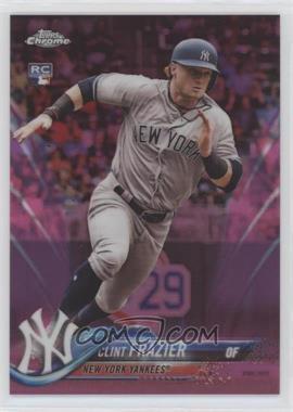 2018 Topps Chrome Update - Target Exclusive [Base] - Pink Refractor #HMT21 - Clint Frazier