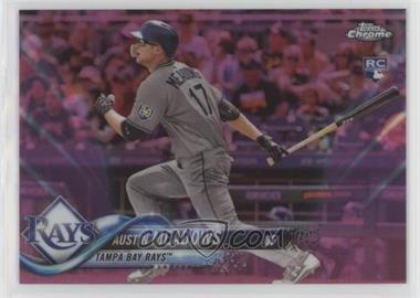 2018 Topps Chrome Update - Target Exclusive [Base] - Pink Refractor #HMT54 - Austin Meadows