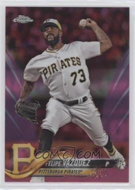 2018 Topps Chrome Update - Target Exclusive [Base] - Pink Refractor #HMT58 - Felipe Vazquez