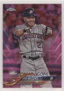 2018 Topps Chrome Update - Target Exclusive [Base] - Pink Refractor #HMT62 - All-Star - Jose Altuve