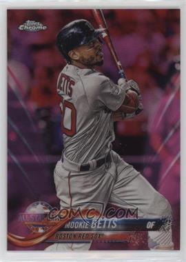 2018 Topps Chrome Update - Target Exclusive [Base] - Pink Refractor #HMT68 - All-Star - Mookie Betts