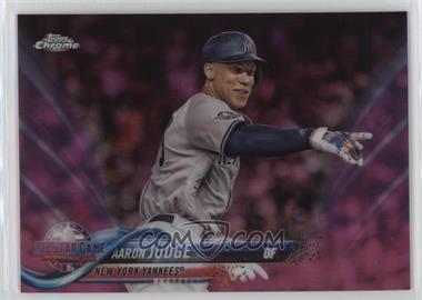 2018 Topps Chrome Update - Target Exclusive [Base] - Pink Refractor #HMT70 - All-Star - Aaron Judge