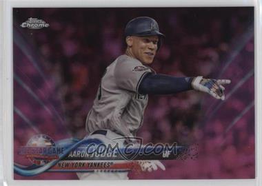 2018 Topps Chrome Update - Target Exclusive [Base] - Pink Refractor #HMT70 - All-Star - Aaron Judge