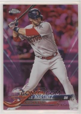 2018 Topps Chrome Update - Target Exclusive [Base] - Pink Refractor #HMT75 - All-Star - J.D. Martinez