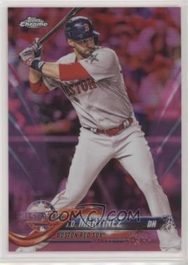 2018 Topps Chrome Update - Target Exclusive [Base] - Pink Refractor #HMT75 - All-Star - J.D. Martinez