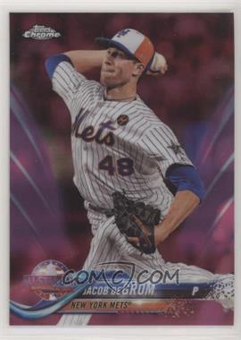 2018 Topps Chrome Update - Target Exclusive [Base] - Pink Refractor #HMT78 - All-Star - Jacob deGrom