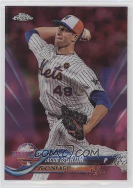 2018 Topps Chrome Update - Target Exclusive [Base] - Pink Refractor #HMT78 - All-Star - Jacob deGrom