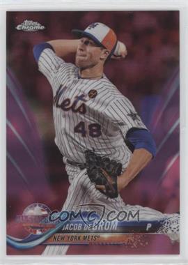 2018 Topps Chrome Update - Target Exclusive [Base] - Pink Refractor #HMT78 - All-Star - Jacob deGrom