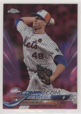 2018 Topps Chrome Update - Target Exclusive [Base] - Pink Refractor #HMT78 - All-Star - Jacob deGrom