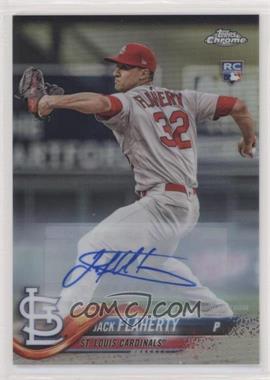 2018 Topps Chrome Update - Target Exclusive [Base] - Refractor Autographs #HMT18 - Jack Flaherty