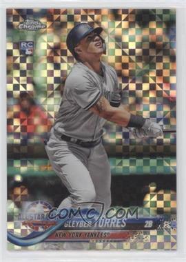 2018 Topps Chrome Update - Target Exclusive [Base] - X-Fractor #HMT80 - All-Star - Gleyber Torres /99 [EX to NM]