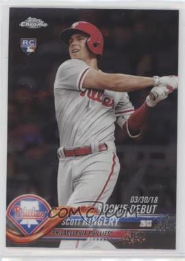 2018 Topps Chrome Update - Target Exclusive [Base] #HMT30 - Rookie Debut - Scott Kingery