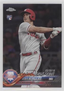 2018 Topps Chrome Update - Target Exclusive [Base] #HMT30 - Rookie Debut - Scott Kingery