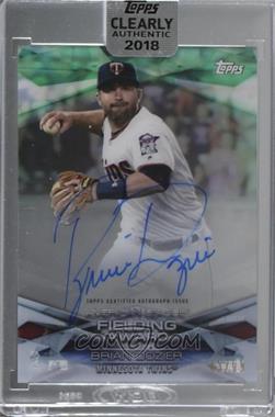 2018 Topps Clearly Authentic Autographs - Award Winners - Green #MLBAA-BD - Brian Dozier /99 [Uncirculated]