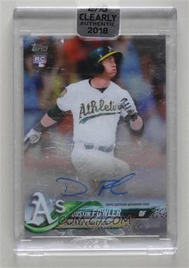 2018 Topps Clearly Authentic Autographs - [Base] #CAA-DF - Dustin Fowler [Uncirculated]