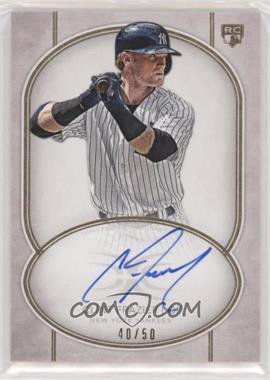 2018 Topps Definitive Collection - Definitive Rookie Autographs #DRA-CF - Clint Frazier /50