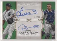 Gary Sanchez, Luis Severino #/10