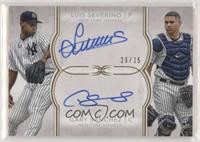 Gary Sanchez, Luis Severino #/35