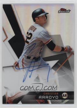 2018 Topps Finest - Autographs #FA-CA - Christian Arroyo