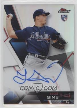 2018 Topps Finest - Autographs #FA-LSI - Lucas Sims