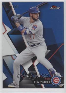 2018 Topps Finest - [Base] - Blue Refractor #25 - Kris Bryant /150