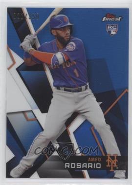 2018 Topps Finest - [Base] - Blue Refractor #81 - Amed Rosario /150 [EX to NM]