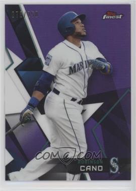 2018 Topps Finest - [Base] - Purple Refractor #35 - Robinson Cano /250