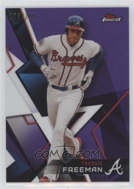 2018 Topps Finest - [Base] - Purple Refractor #70 - Freddie Freeman /250