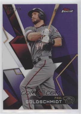 2018 Topps Finest - [Base] - Purple Refractor #97 - Paul Goldschmidt /250