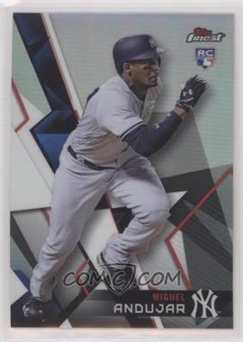 2018 Topps Finest - [Base] - Refractor #90 - Miguel Andujar