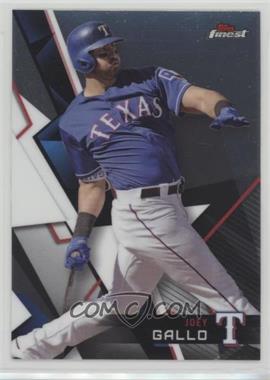 2018 Topps Finest - [Base] #9 - Joey Gallo