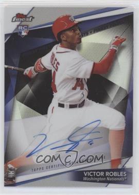 2018 Topps Finest - Finest Firsts Autographs #FFA-VR - Victor Robles