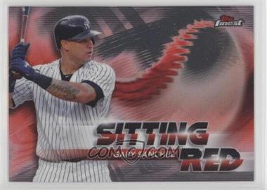 2018 Topps Finest - Sitting Red #SR-GS - Gary Sanchez