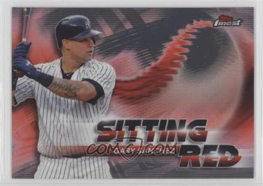 2018 Topps Finest - Sitting Red #SR-GS - Gary Sanchez