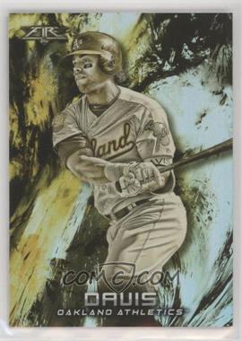 2018 Topps Fire - [Base] - Gold Minted #33 - Khris Davis