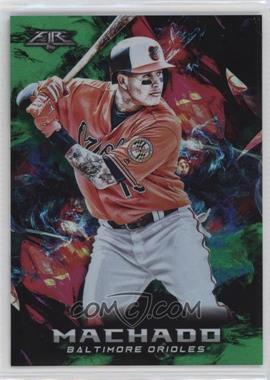 2018 Topps Fire - [Base] - Green #79 - Manny Machado /199