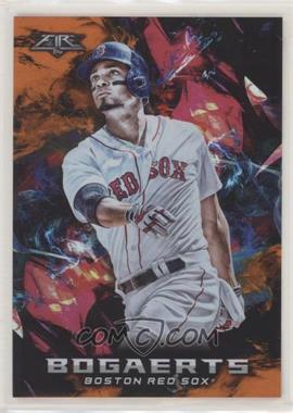 2018 Topps Fire - [Base] - Orange #6 - Xander Bogaerts /299