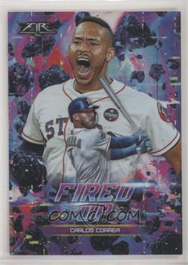 2018 Topps Fire - Fired Up #F-7 - Carlos Correa
