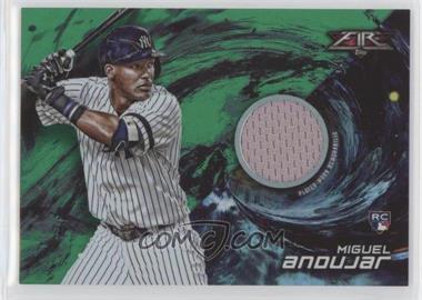 2018 Topps Fire - Relics - Green #FR-MA - Miguel Andujar /75