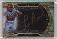 Lou Brock #/15